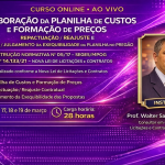 ELABORAÇÃO DA PLANILHA DE CUSTOS E FORMAÇÃO DE PREÇOS